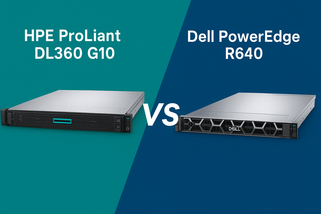 HPE DL360 G10 vs Dell R640: Best Enterprise Server? - SaveMyServer.com