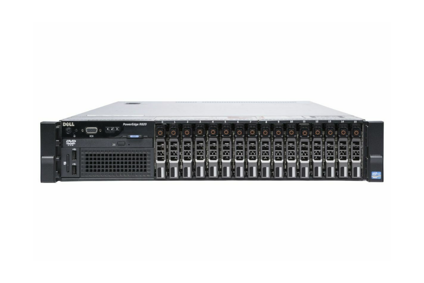 Dell PowerEdge R820 16-Bay 4x E5-4650 V2 40 Cores 512GB RAM 16x 300GB SAS Drives