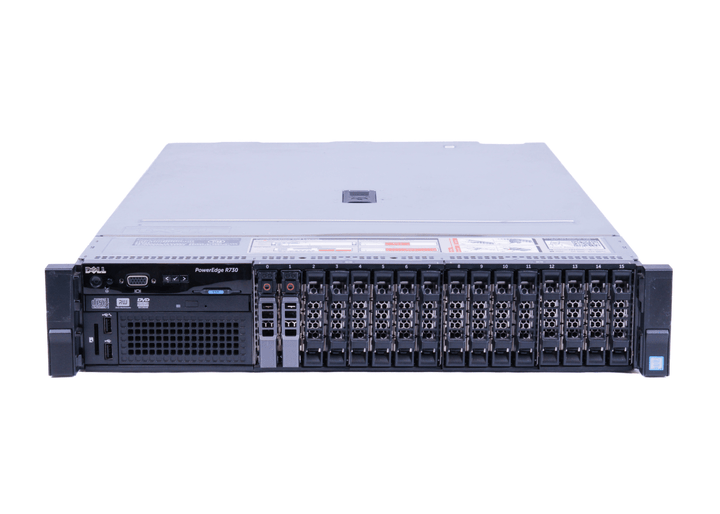 Dell PowerEdge R730 16 - Bay | 2x Intel E5 - 2640 V4 | 20 CPU Cores | 32GB RAM | 2x 600GB SAS | PERC H730 - SaveMyServer.com