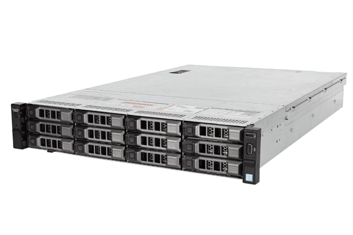 Dell PowerEdge R730xd 12 - Bay 2x Intel E5 - 2640 V4 20 - Core 64GB RAM 2x 480GB SATA SSD - SaveMyServer.com