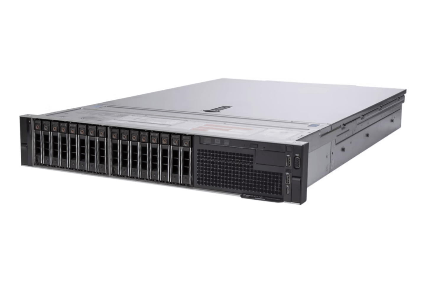 Dell PowerEdge R740 16 - Bay 2x Intel Gold 6148 40 - Core 128GB RAM 4x 960GB SATA SSD - SaveMyServer.com