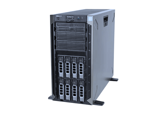 Dell PowerEdge T340 8 - Bay | Intel E - 2224 | 4 CPU Cores | 16GB UDIMM | 8x Empty Drive Trays | PERC H730p - SaveMyServer.com