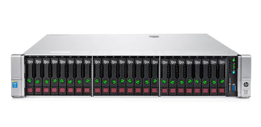 HPE ProLiant DL380 G9 24 - bay Server 2x E5 - 2640 V4 =20 Cores P440ar 64GB RAM 8x 600GB SAS - SaveMyServer.com