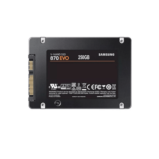 New Samsung 870 EVO 250GB SATA SSD - SaveMyServer.com
