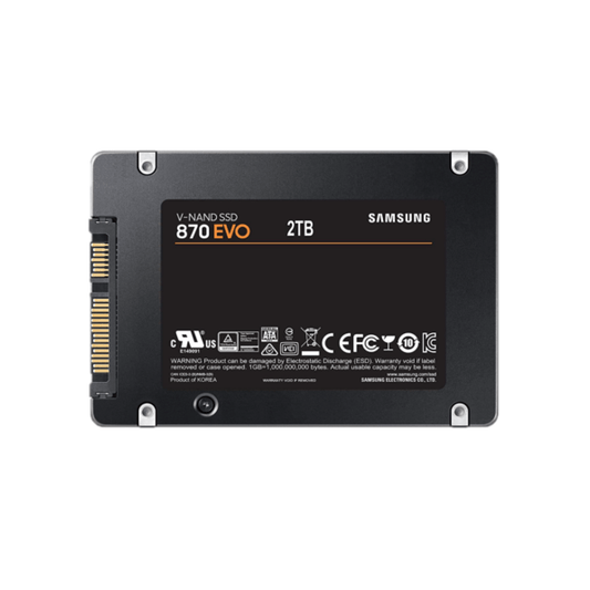 New Samsung 870 EVO 2TB SATA SSD - SaveMyServer.com