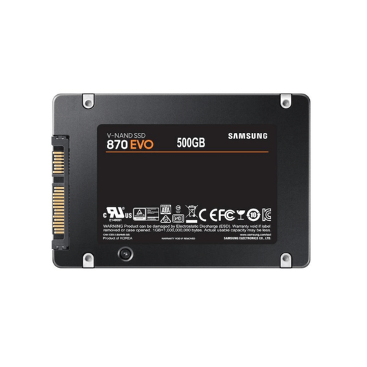 New Samsung 870 EVO 500GB SATA SSD - SaveMyServer.com