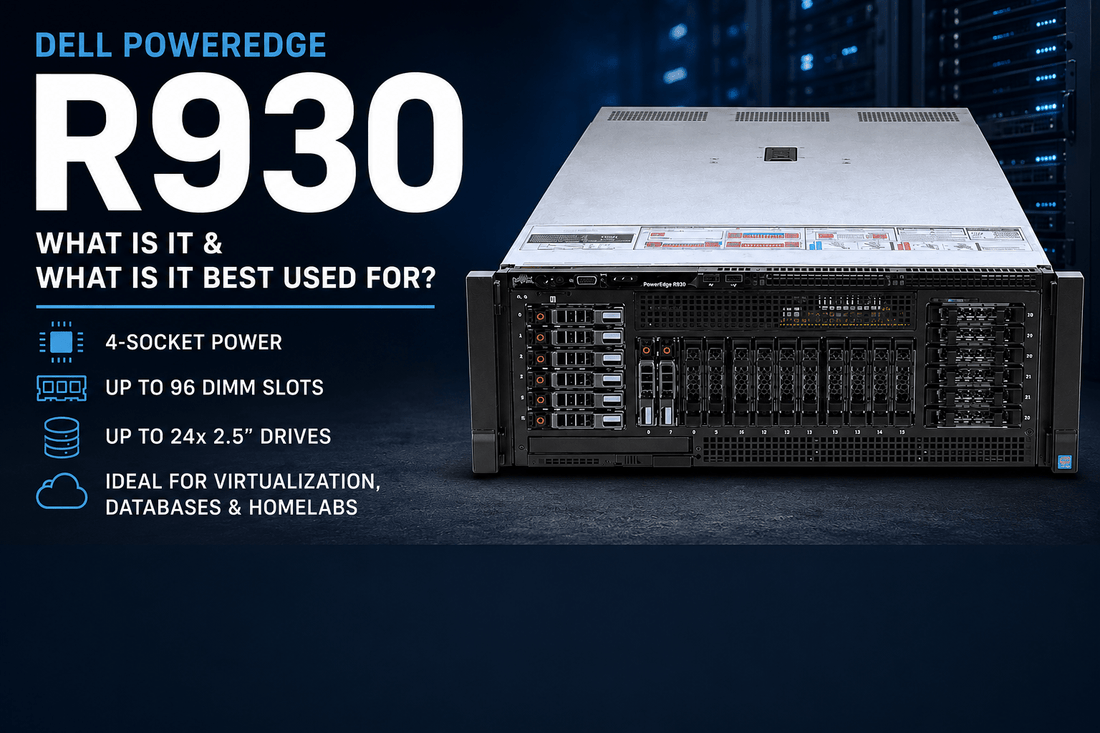 Dell PowerEdge R930: What Is It and What Is It Best Used For? - SaveMyServer.com