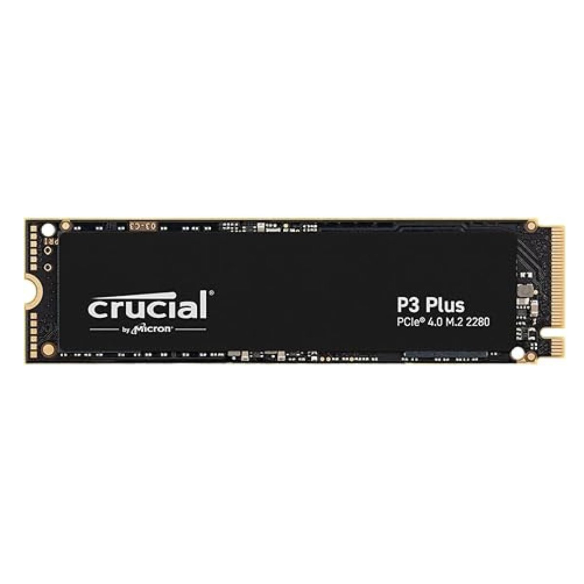 Crucial P3 Plus 1TB SSD Solid State Drive M.2 Internal PCIe 3.0 NVMe 3500 MB/s 3D NAND TLC CT1000P3PSD8 - SaveMyServer.com