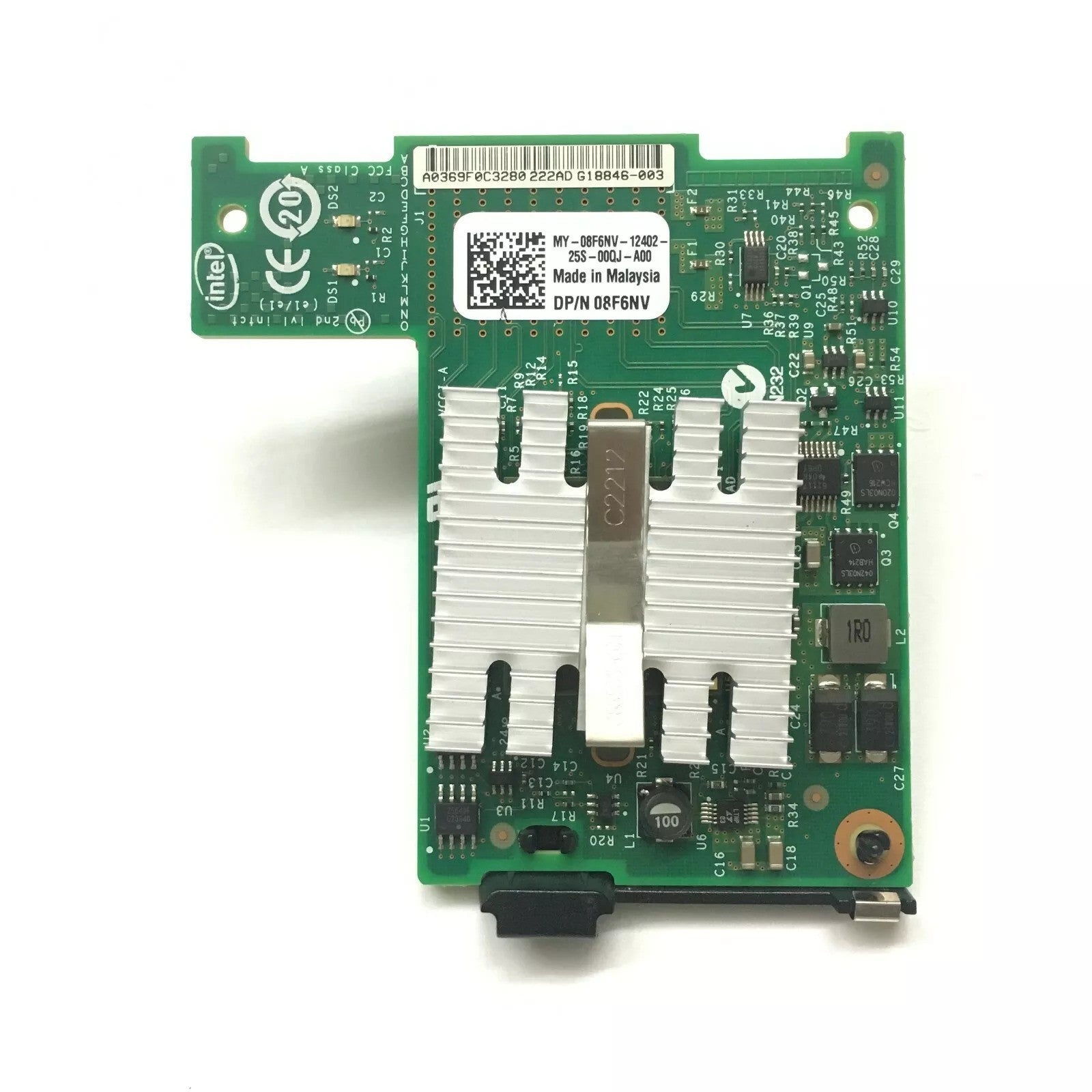 Dell Intel X520 10GbE Dual-Port Mezzanine NIC for Blade Servers