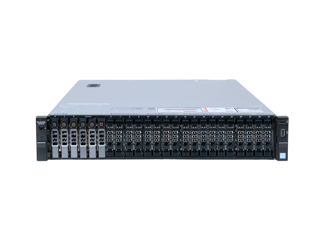 Dell PowerEdge R730xd 24-Bay | Dual E5-2673 v4 | 40 Cores | 96GB RAM | SSD + SAS | PERC H730P - SaveMyServer.com