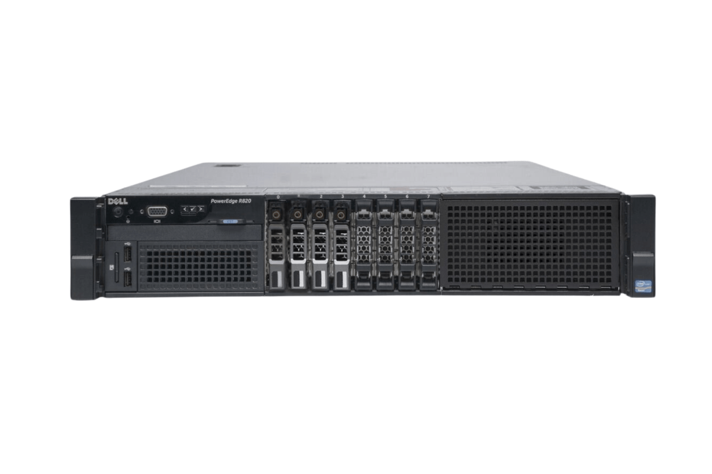 Dell PowerEdge R820 8 - Bay 4x E5 - 4650 V2 40 Cores 512GB RAM 4x 600GB SAS Drives - SaveMyServer.com