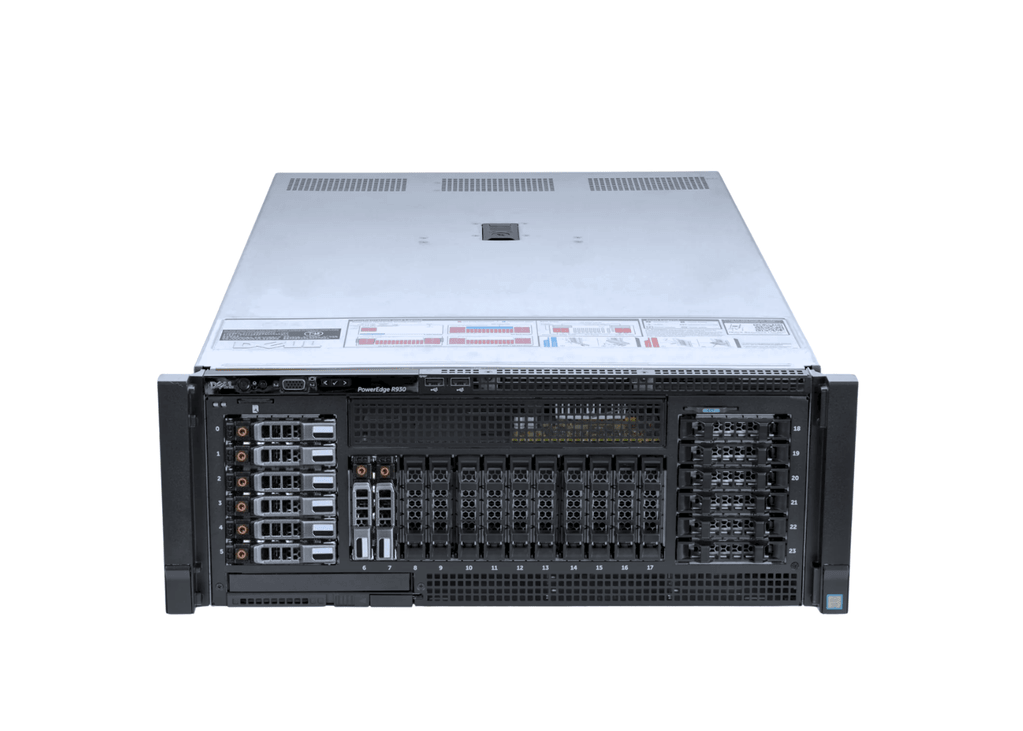 Dell PowerEdge R930 24-Bay | 4x Intel Xeon E7-8890 v4 | 96 CPU Cores | 512GB RAM | 9.6TB SAS | PERC H730P - SaveMyServer.com