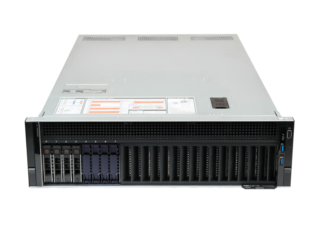 Dell PowerEdge R940 8-Bay Server | 4x Intel Xeon Platinum 8160 | 96 CPU Cores | 256GB RAM | 7.2TB SAS Storage | PERC H730P - SaveMyServer.com
