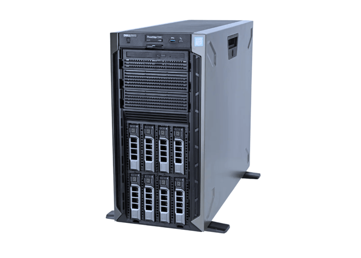 Dell PowerEdge T340 8 - Bay | Intel E - 2224 | 4 CPU Cores | 16GB UDIMM | 8x Empty Drive Trays | PERC H730p - SaveMyServer.com