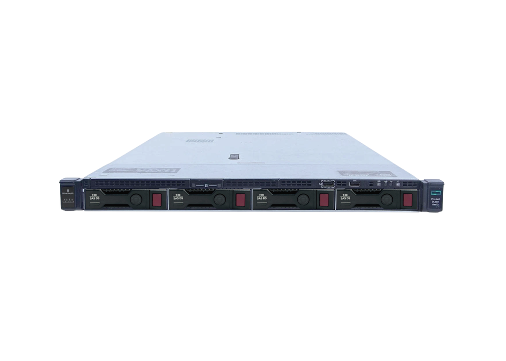 HPE ProLiant DL360 Gen10 4-Bay | Dual Xeon Gold 5118 | 24 Cores | 96GB RAM | 8TB SAS | P408i