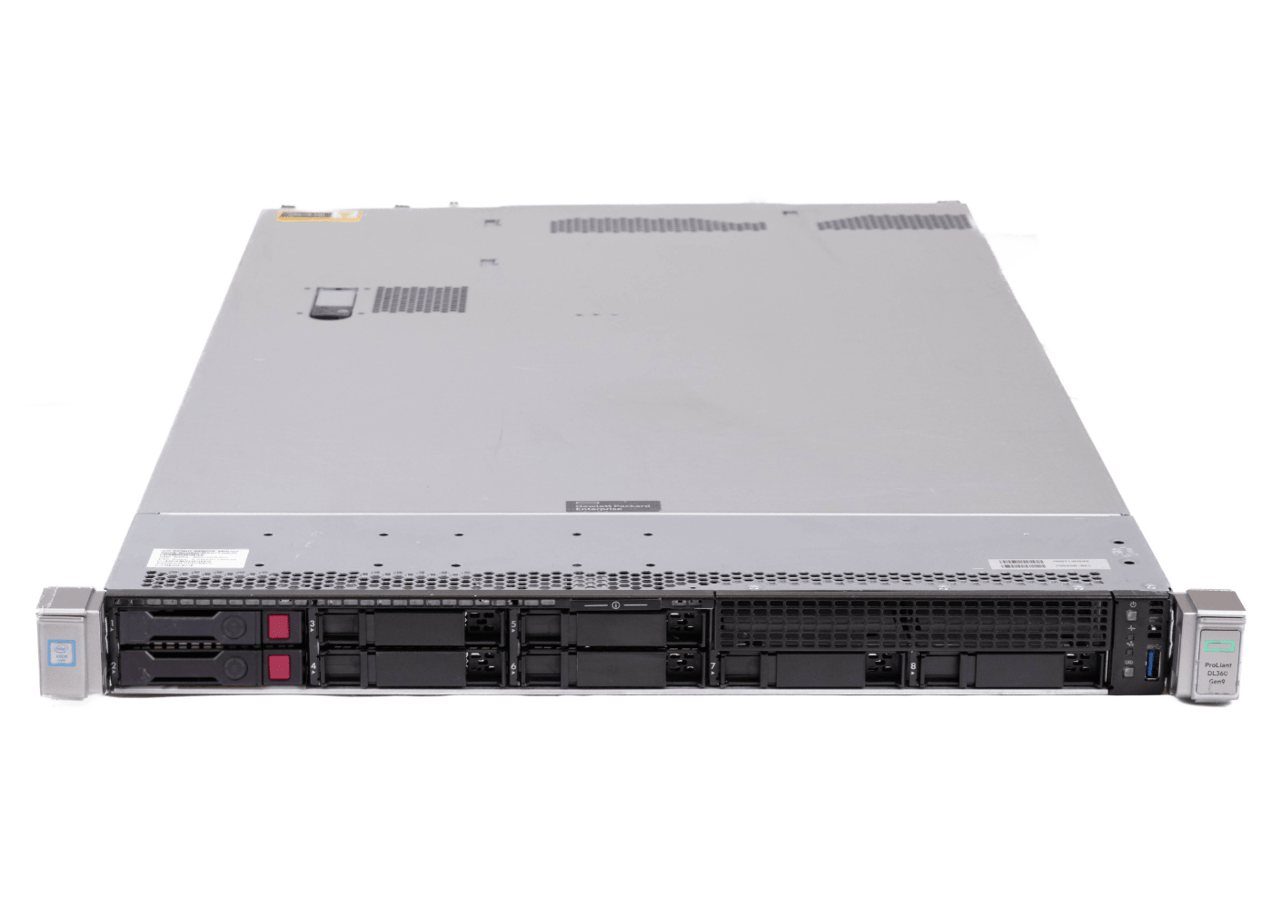 HPE ProLiant DL360 Gen9 8 - Bay | 2x Intel E5 - 2640 v3 | 16 CPU Cores | 32GB RAM | 2x 240GB SSD - SaveMyServer.com