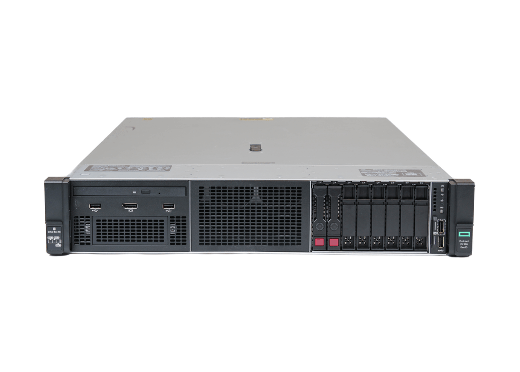 HPE ProLiant DL380 Gen10 8-Bay Server | Dual Intel Xeon Gold 5118 | 64GB RAM | 2x 240GB SATA SSDs | Smart Array P408i-a - SaveMyServer.com