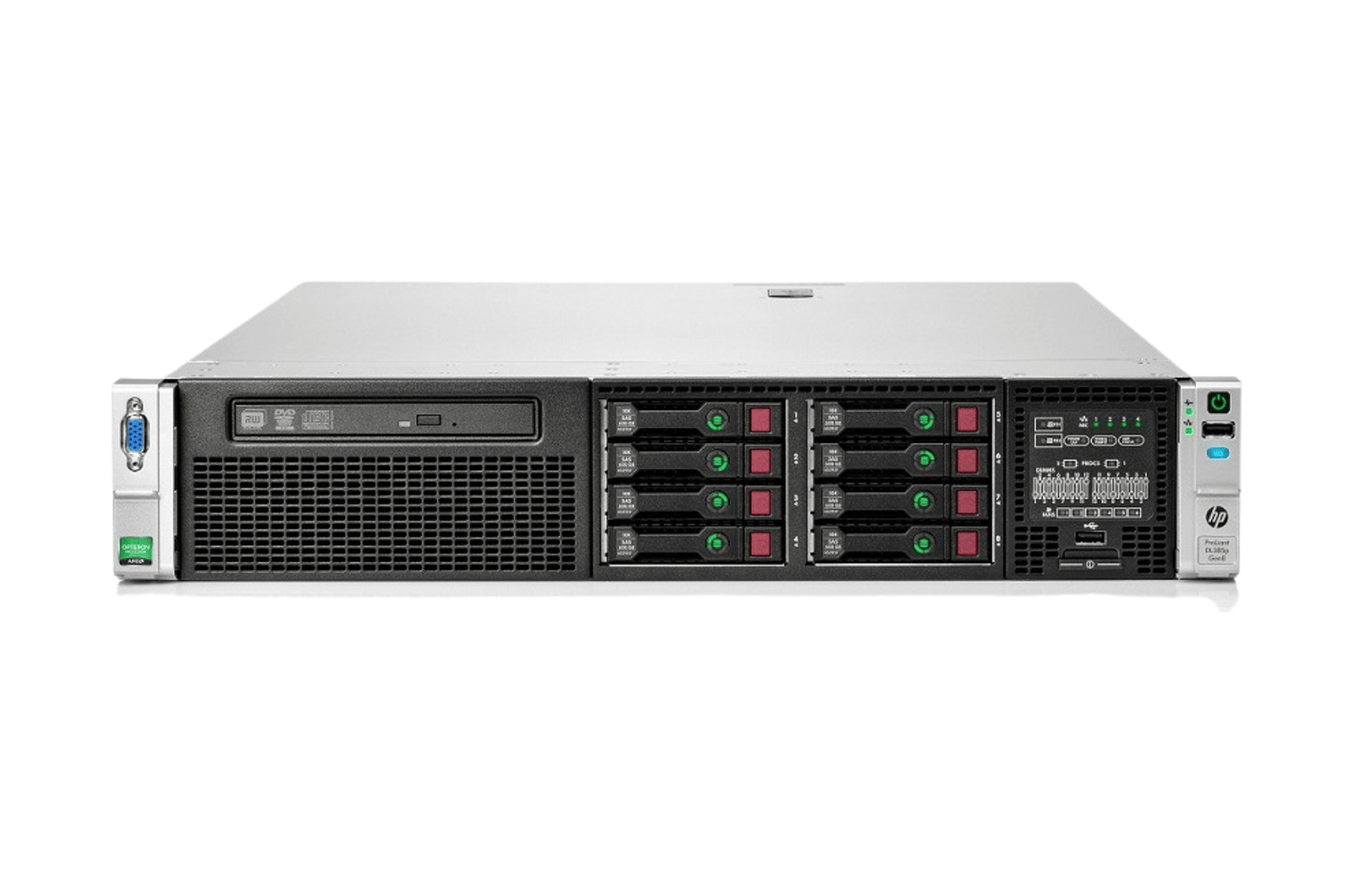 HPE ProLiant DL380p Gen8 2x Intel E5 - 2650 V2 - 16 Cores 32GB RAM 1.8TB SAS - SaveMyServer.com