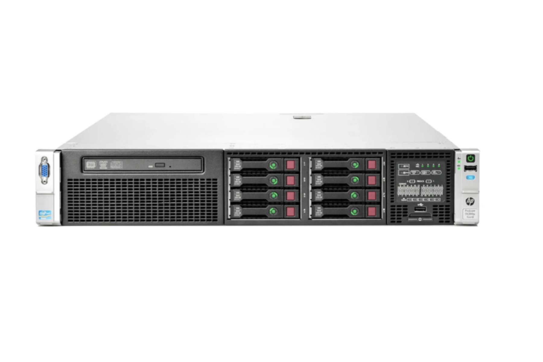 HPE ProLiant DL380p Gen8 2x Intel E5 - 2650 V2 - 16 Cores 32GB RAM 1.8TB SAS - SaveMyServer.com