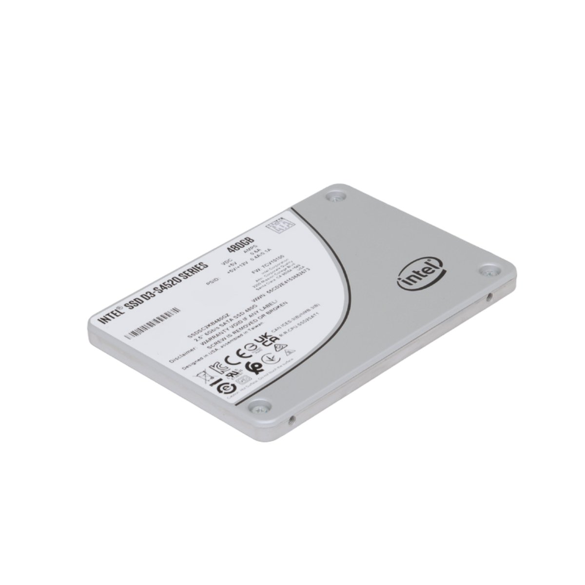 Intel D3 - S4520 480GB SSD Solid State Drive 2.5" Internal SATA 6Gb/s 3D NAND TLC SSDSC2KB480GZR - SaveMyServer.com