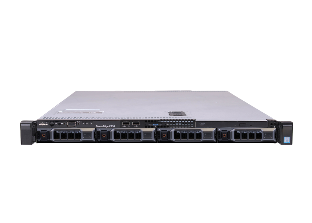 Dell PowerEdge R330 4-Bay Server | Intel Xeon E3-1280 v5 | 16GB RAM | 32TB SATA Storage | PERC H730