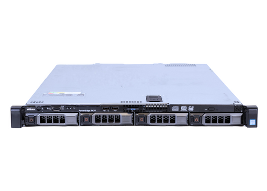 Dell PowerEdge R430 4-Bay | 2x Intel E5-2650 V4 | 24 CPU Cores | 64GB RAM | 4x 2TB SAS | PERC H730