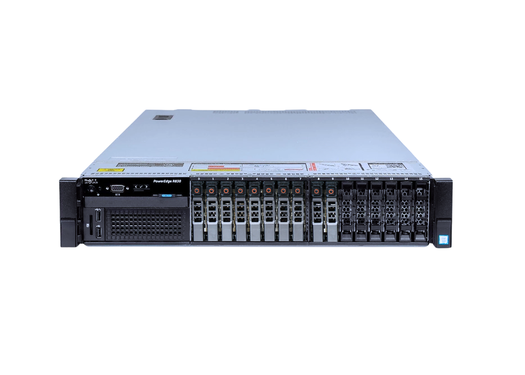 Dell PowerEdge R830 16-Bay Server | 4x Intel Xeon E5-4650 v4 | 256GB RAM | 10.08TB Storage | PERC H730P