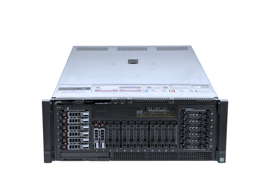 Dell PowerEdge R930 24-Bay | 4x Intel Xeon E7-8890 v4 | 96 CPU Cores | 512GB RAM | 9.6TB SAS | PERC H730P