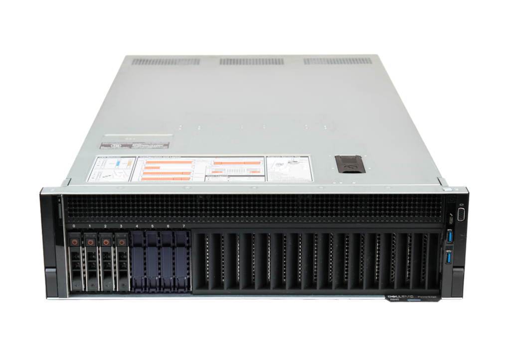 Dell PowerEdge R940 8-Bay Server | 4x Intel Xeon Platinum 8160 | 96 CPU Cores | 256GB RAM | 7.2TB SAS Storage | PERC H730P