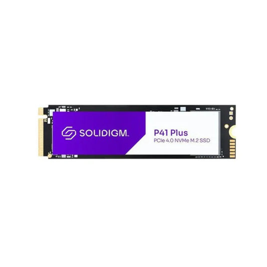 Solidigm P41 Plus 512GB SSD Solid State Drive M.2 Internal PCIe 4.0 NVMe 5000 MB/s 3D NAND TLC SSDPFKNU512GZX1 - SaveMyServer.com